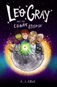 Cover art for Leo Gray and the Lunar Eclipse, by K.J. Kruk (Greenleaf Book Group Press)