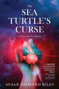 Cover art for The Sea Turtle's Curse: A Delta & Jax Mystery, by Susan Diamond Riley (KoehlerBooks)