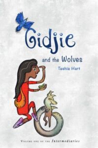 Cover art for Gidjie and the Wolves, by Tashia Hart (Not Too Far Removed Press)