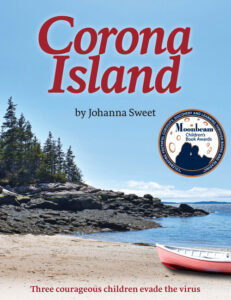 Cover art for Corona Island, by Johanna Sweet (Penobscot Books)