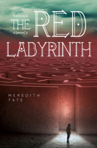 Cover art for The Red Labyrinth, by Meredith Tate (Flux)