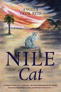 Cover art for Nile Cat, by Angela Cecil Reid (Queenford Farm)