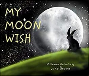 Cover art for My Moon Wish, Written and illustrated by Jane Brown (Butler Books)