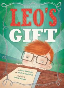 Cover art for Leo’s Gift, by Susan Blackaby and Joellyn Cicciarelli; illustrated by Carrie Schler (Loyola Press)