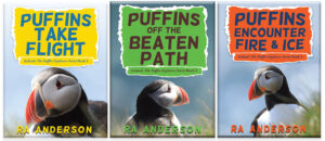 Cover art for Iceland: The Puffin Explorer Series, text and photography by RA Anderson (My Favorite Books Publishing Company)